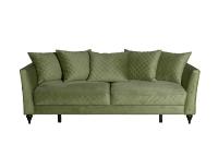 Диван Сорренто(Sorrento) 230M трехм.раск,велюр оливковый Colt1002-OLIV 230*101*86
