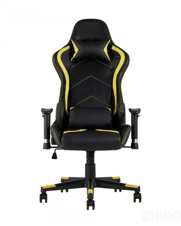 Игровое кресло TopChairs Cayenne желтое геймерское Игровое кресло TopChairs Cayenne желтое геймерское