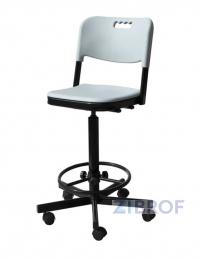 Лабораторный стул с пластиком КР19(В)