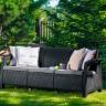 Комплект мебели Corfu Russia Love Seat Max (3х мест.диван), графит