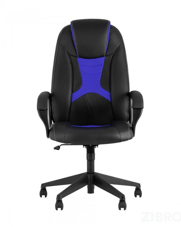 TopChairs ST-CYBER 8 черный/синий эко.кожа крестовина пластик TopChairs ST-CYBER 8 черный/синий эко.кожа крестовина пластик