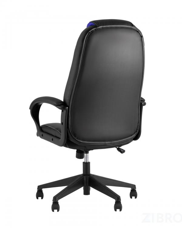 TopChairs ST-CYBER 8 черный/синий эко.кожа крестовина пластик TopChairs ST-CYBER 8 черный/синий эко.кожа крестовина пластик