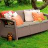 Комплект мебели Corfu Russia Love Seat Max (3х мест.диван), капучино