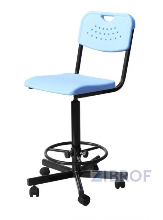 Лабораторный стул с пластиком КР20(В)