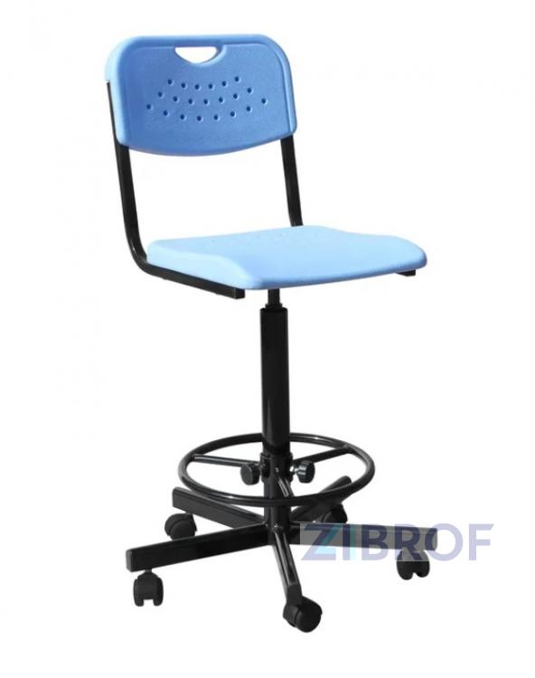 Лабораторный стул с пластиком КР20(В)