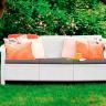Комплект мебели Corfu Love Seat Max (3х мест.диван), белый