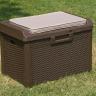 Сундук Toomax Santorini Compact 120л, коричневый