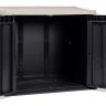 Ящик пластиковый TOOMAX STORA WAY PLUS XL 1270л, антрацит/светло-серый