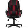 TopChairs ST-CYBER 9 черный/красный текстиль/эко.кожа крестовина пластик TopChairs ST-CYBER 9 черный/красный текстиль/эко.кожа крестовина пластик