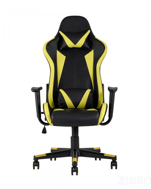 Игровое кресло TopChairs Gallardo желтое геймерское