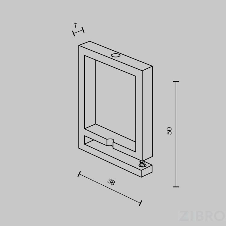 Комплектующие для текстильной подвесной системы Technical TRA130BS-B