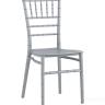 Стул Chiavari (Кьявари) пластик серебряный обеденный для кухни Стул Chiavari (Кьявари) пластик серебряный обеденный для кухни