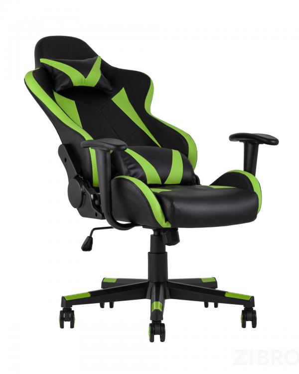 Игровое кресло TopChairs Gallardo зеленое геймерское Игровое кресло TopChairs Gallardo зеленое геймерское