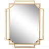 KFE1150/2 Зеркало в металлич. раме цвет золото 79*108 см