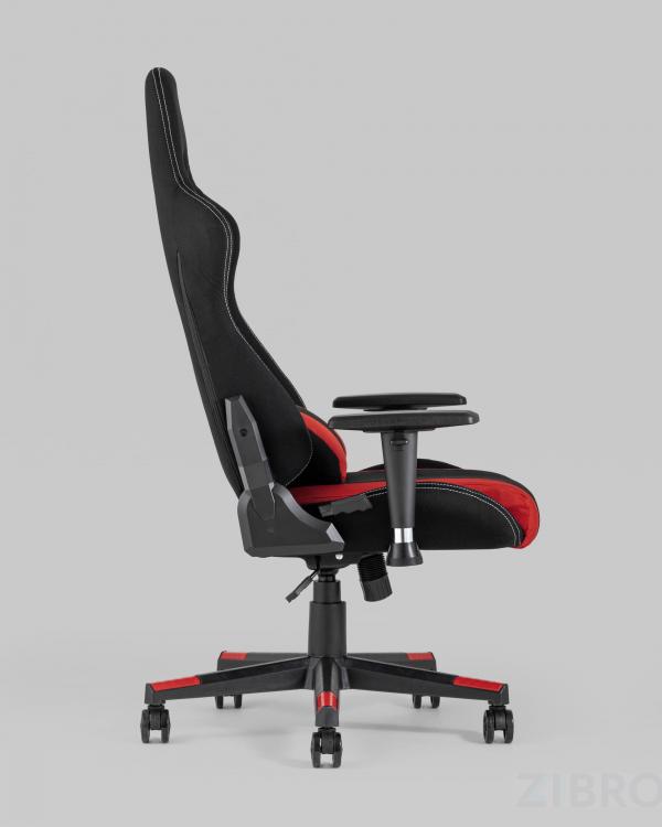 Игровое кресло компьютерное TopChairs Maybach черно-красное геймерское