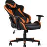 Игровое кресло TopChairs Gallardo оранжевое геймерское Игровое кресло TopChairs Gallardo оранжевое геймерское