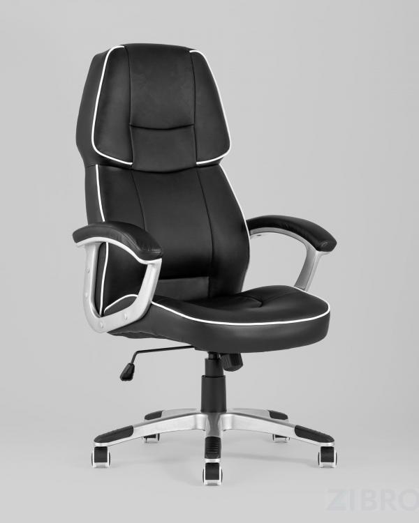 Игровое кресло компьютерное TopChairs Phantom черное геймерское Игровое кресло компьютерное TopChairs Phantom черное геймерское