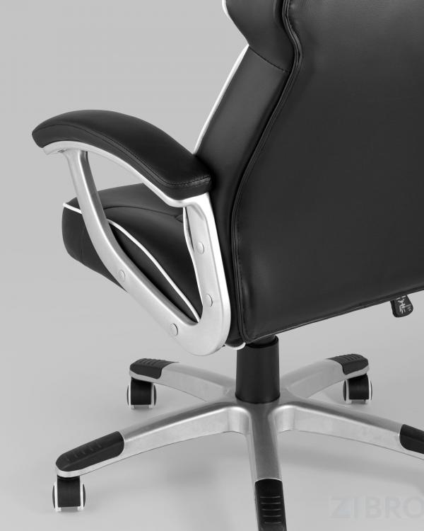Игровое кресло компьютерное TopChairs Phantom черное геймерское Игровое кресло компьютерное TopChairs Phantom черное геймерское
