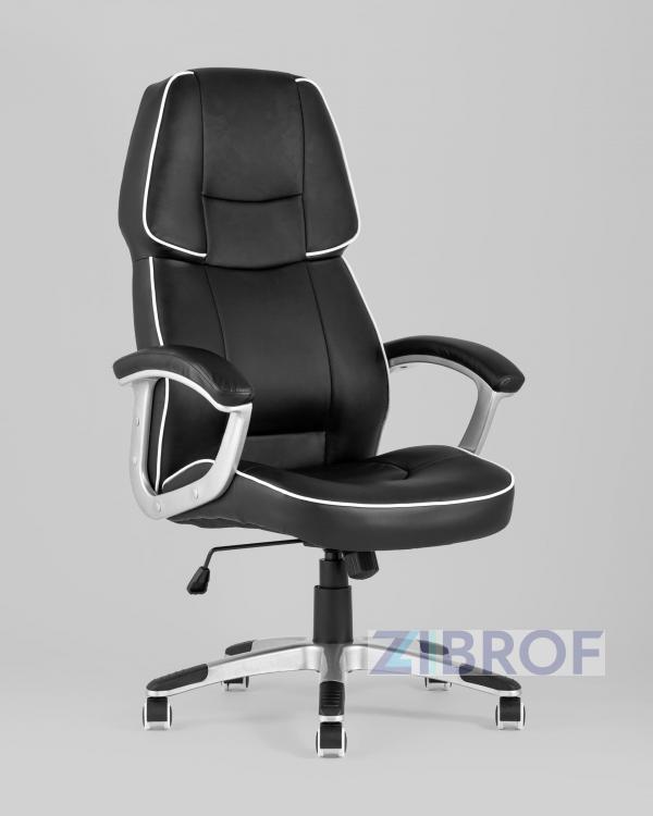 Игровое кресло компьютерное TopChairs Phantom черное геймерское Игровое кресло компьютерное TopChairs Phantom черное геймерское