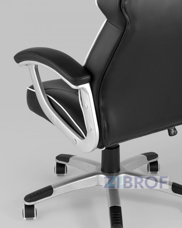 Игровое кресло компьютерное TopChairs Phantom черное геймерское Игровое кресло компьютерное TopChairs Phantom черное геймерское