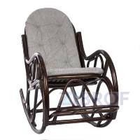 Кресло-качалка CLASSIC с подушкой Орех