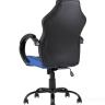 Игровое кресло TopChairs Racer Midi черно-синее геймерское Игровое кресло TopChairs Racer Midi черно-синее геймерское