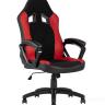 Игровое кресло компьютерное TopChairs Skyline красное геймерское