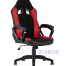 Игровое кресло компьютерное TopChairs Skyline красное геймерское