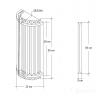 62GDW-D007K5B/350 Бра LLOYD S 15*11*35см
