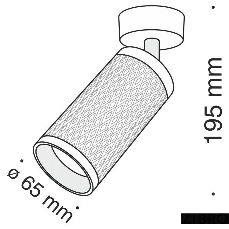 Потолочный светильник Technical C034CL-01W