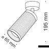 Потолочный светильник Technical C034CL-01W