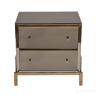 KFG170 Тумба зеркальная 2 ящика 65*45*62см