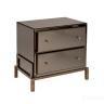 KFG170 Тумба зеркальная 2 ящика 65*45*62см