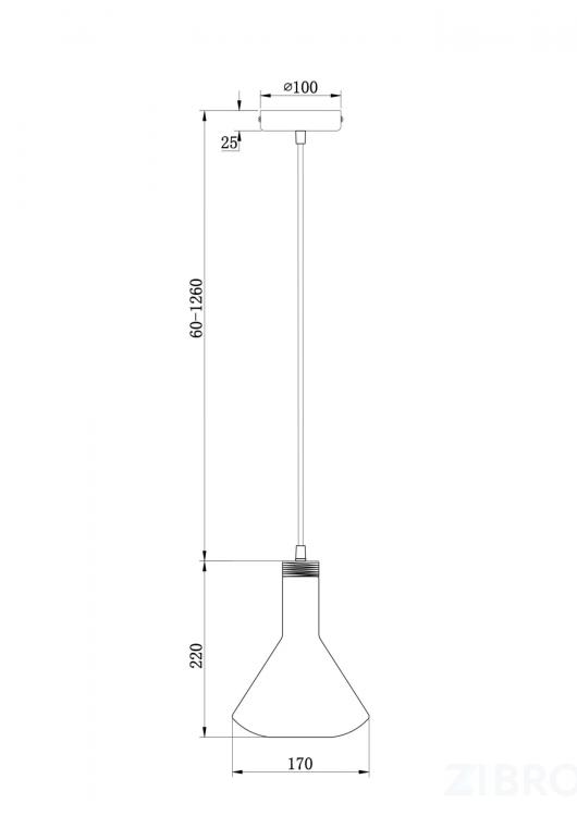 Подвесной светильник Freya FR8010PL-01GB