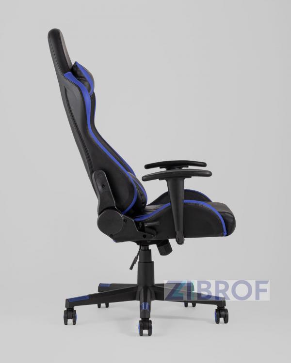Компьютерное кресло TopChairs Gallardo синее геймерское