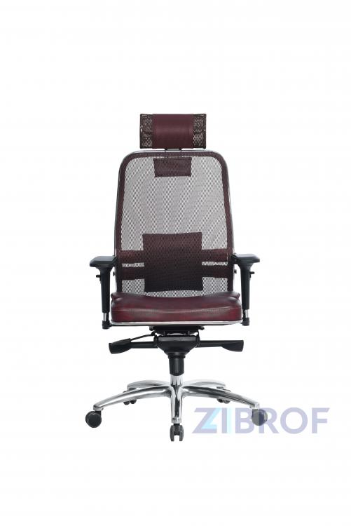 Офисное кресло Samurai SL-3.03 темно-бордовое