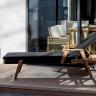 Шезлонг MICHELLE SUNLOUNGE с черной подушкой