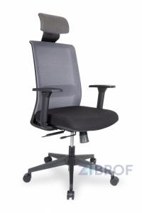 Офисное кресло для персонала College CLG-429 MBN-A Grey