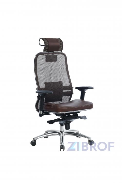 Офисное кресло Samurai SL-3.03 темно-коричневое