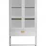 151SV-000024 Шкаф-витрина 2 стеклянных фасада с консолью с 1-м ящиком 151SV-000024 Шкаф-витрина 2 стеклянных фасада с консолью с 1-м ящиком