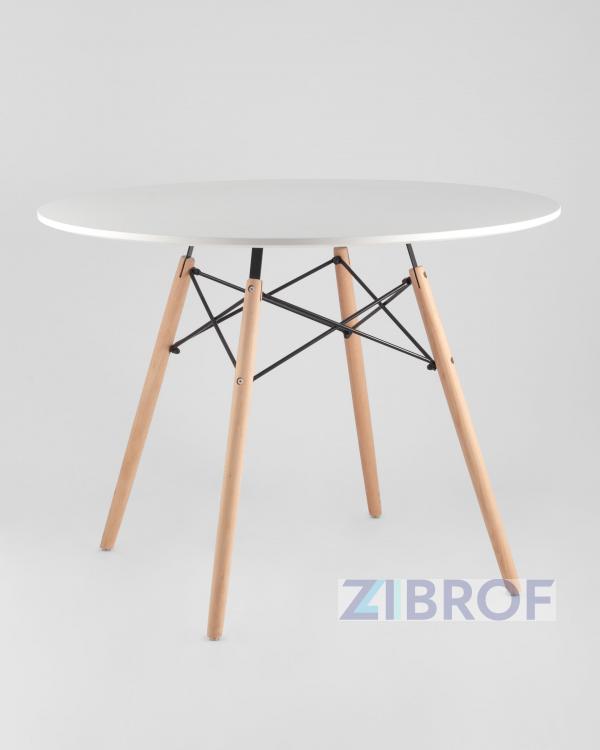 EAMES D100, 4 стула Eames белых
