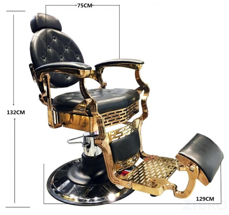 Мужское парикмахерское кресло Titan Gold