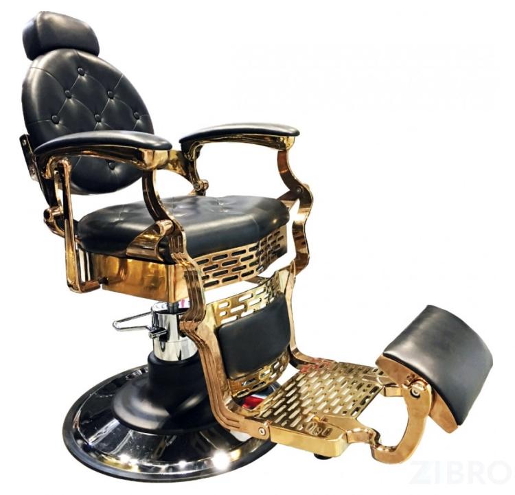 Мужское парикмахерское кресло Titan Gold