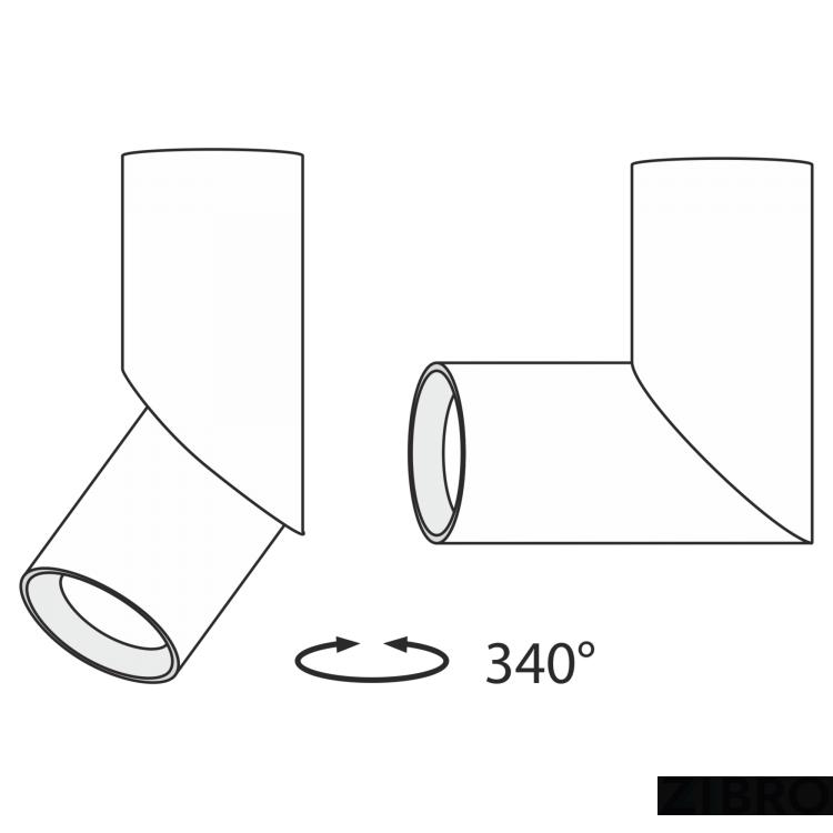 Потолочный светильник Technical C027CL-L10B