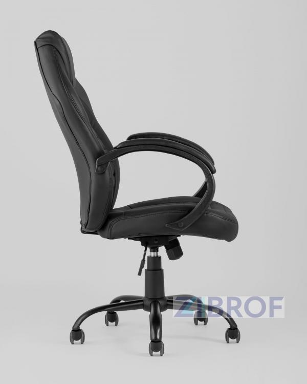Компьютерное кресло TopChairs Racer Midi черное геймерское
