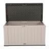 Сундук пластиковый Sand and Brown 439 л, бежево-коричневый