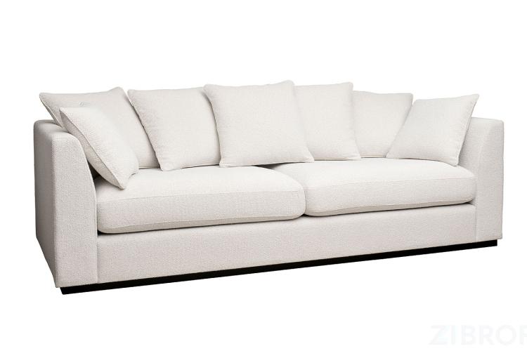 Диван Roberto трехместный, букле кремовый Flona SVBEG 250*100*90см