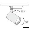 Трековый светильник Technical TR003-1-17W4K-B Трековый светильник Technical TR003-1-17W4K-B