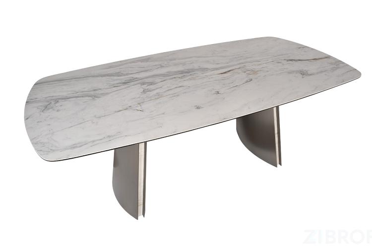 160KD-60061 Стол обеденный, керамика Johannesburg белая 240*100*75см 160KD-60061 Стол обеденный, керамика Johannesburg белая 240*100*75см