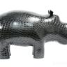 Пуф Бегемот Caiman Black Shine